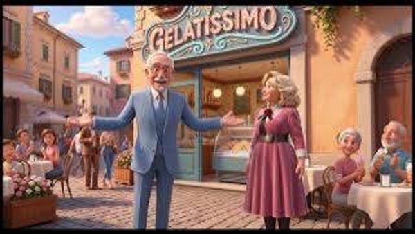 SPOT PUBBLICITARIO GELATERIE DURATA 60/70 SECONDI