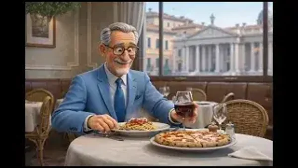 SPOT PUBBLICITARIO RISTORANTE PIZZERIA DURATA 60/70 SECONDI