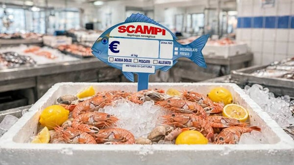 KIT 10 CARTELLINI PESCHERIA NEUTRI A FORMA DI PESCE  PLEXI 3 MM FORMATO 13X14