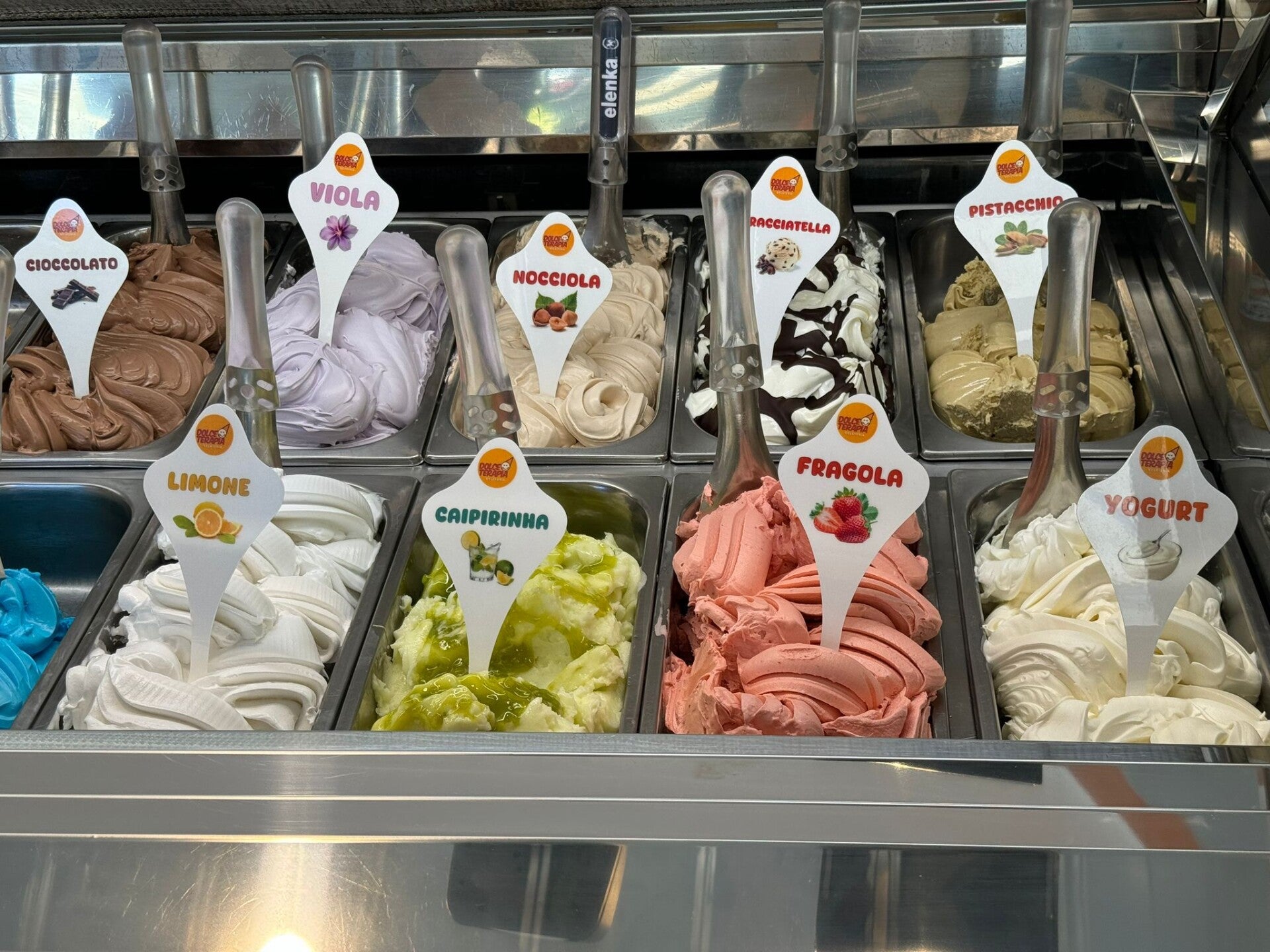 KIT 20 SEGNAGUSTI GELATO PERSONALIZZATI 8X18CM