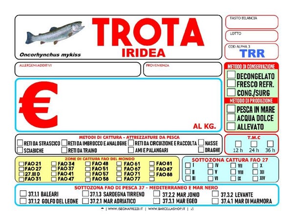 TROTA IRIDEA