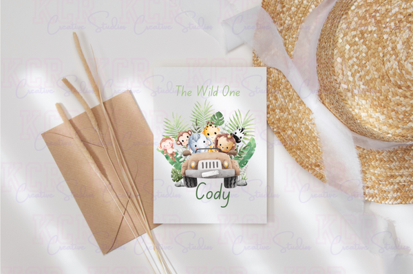 Personalised Birthday Card