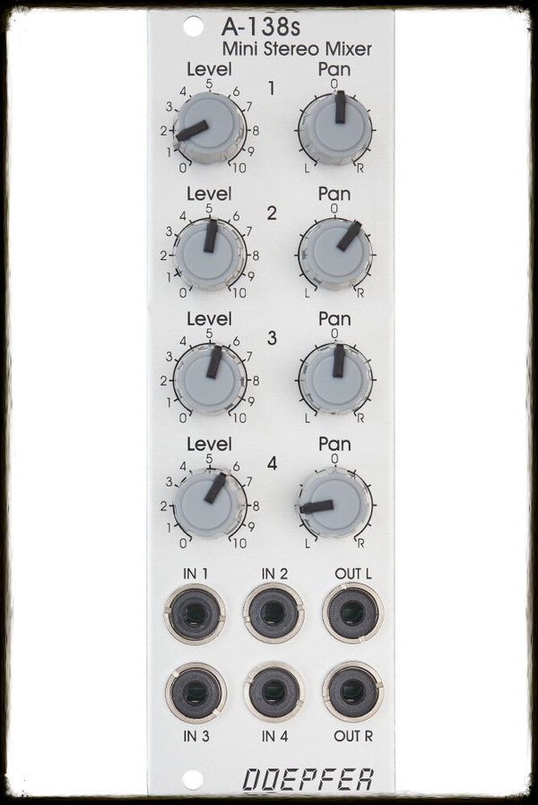 Doepfer A-138s Mini Stereo Mixer