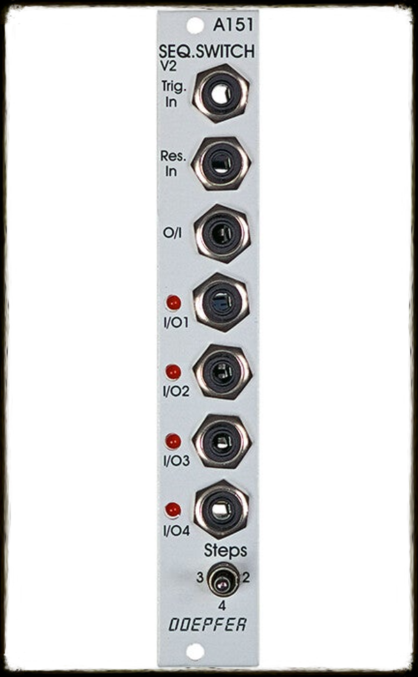 Doepfer A-151 Quad Sequential Switch
