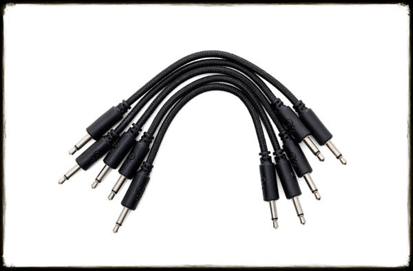 Erica Synths Braided cables 5 pcs, 10 cm