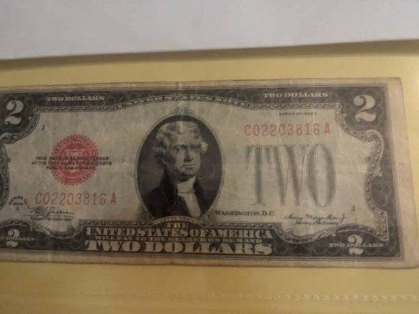 US paper currency