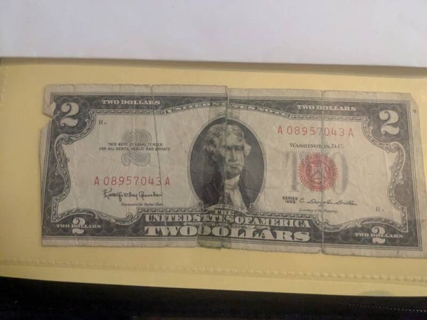 US paper currency