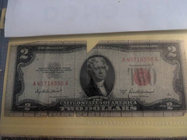 US paper currency