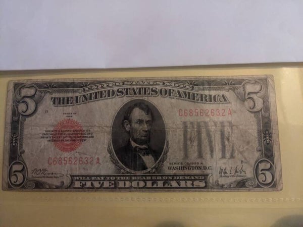 US paper currency