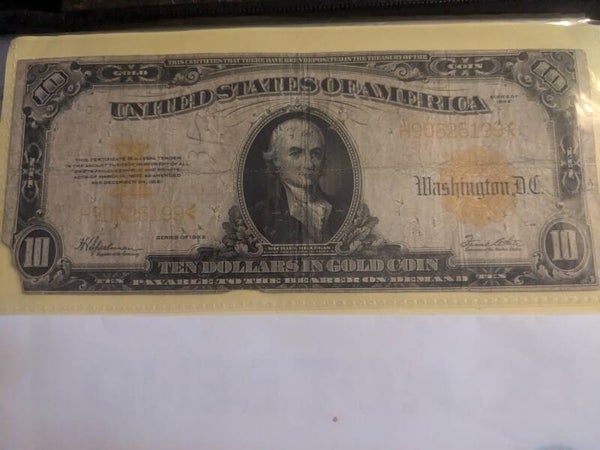 US paper currency