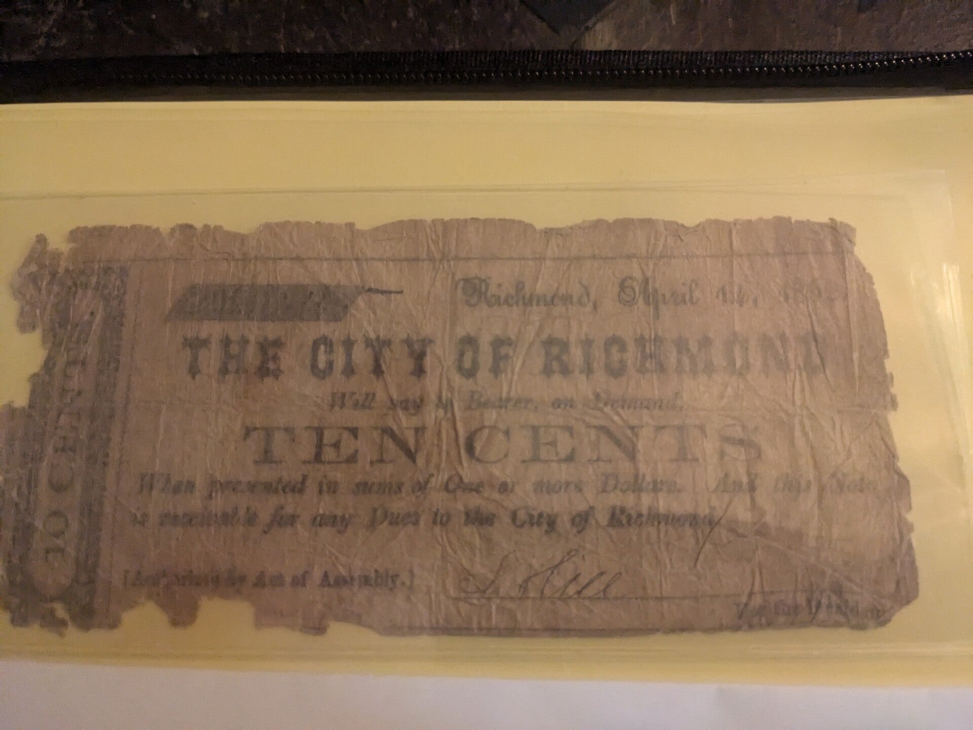 US paper currency