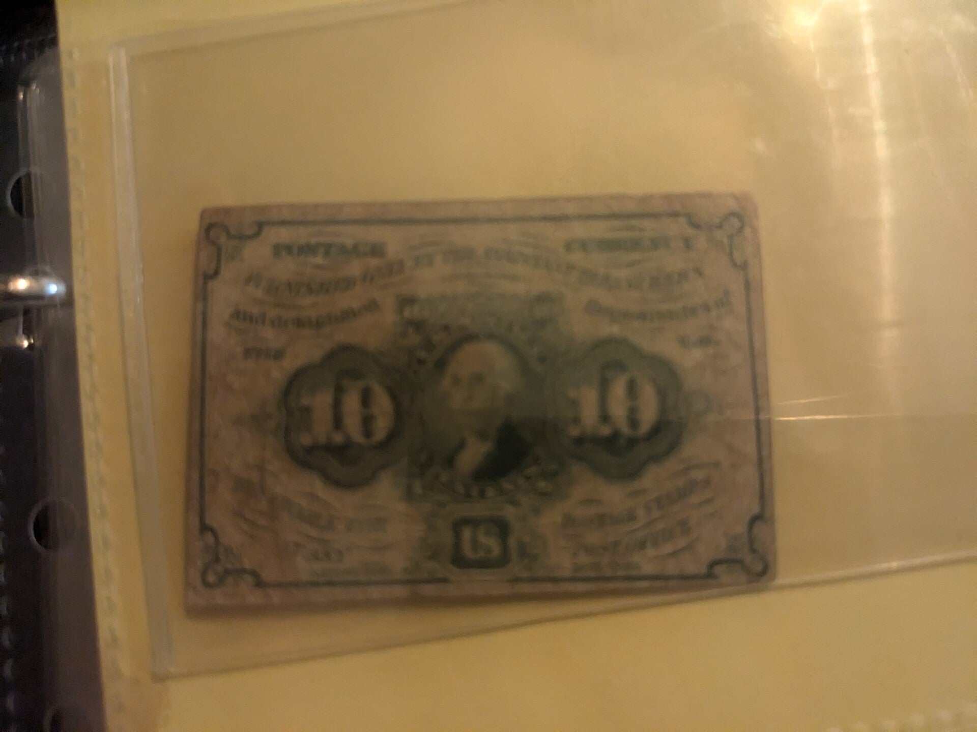 US paper currency