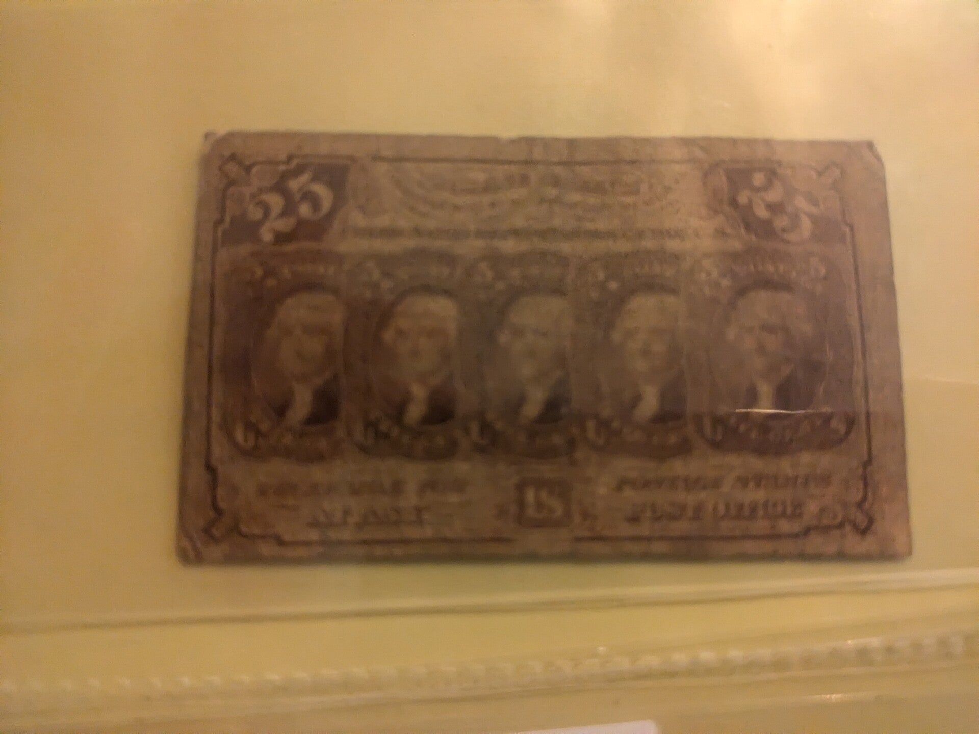 US paper currency