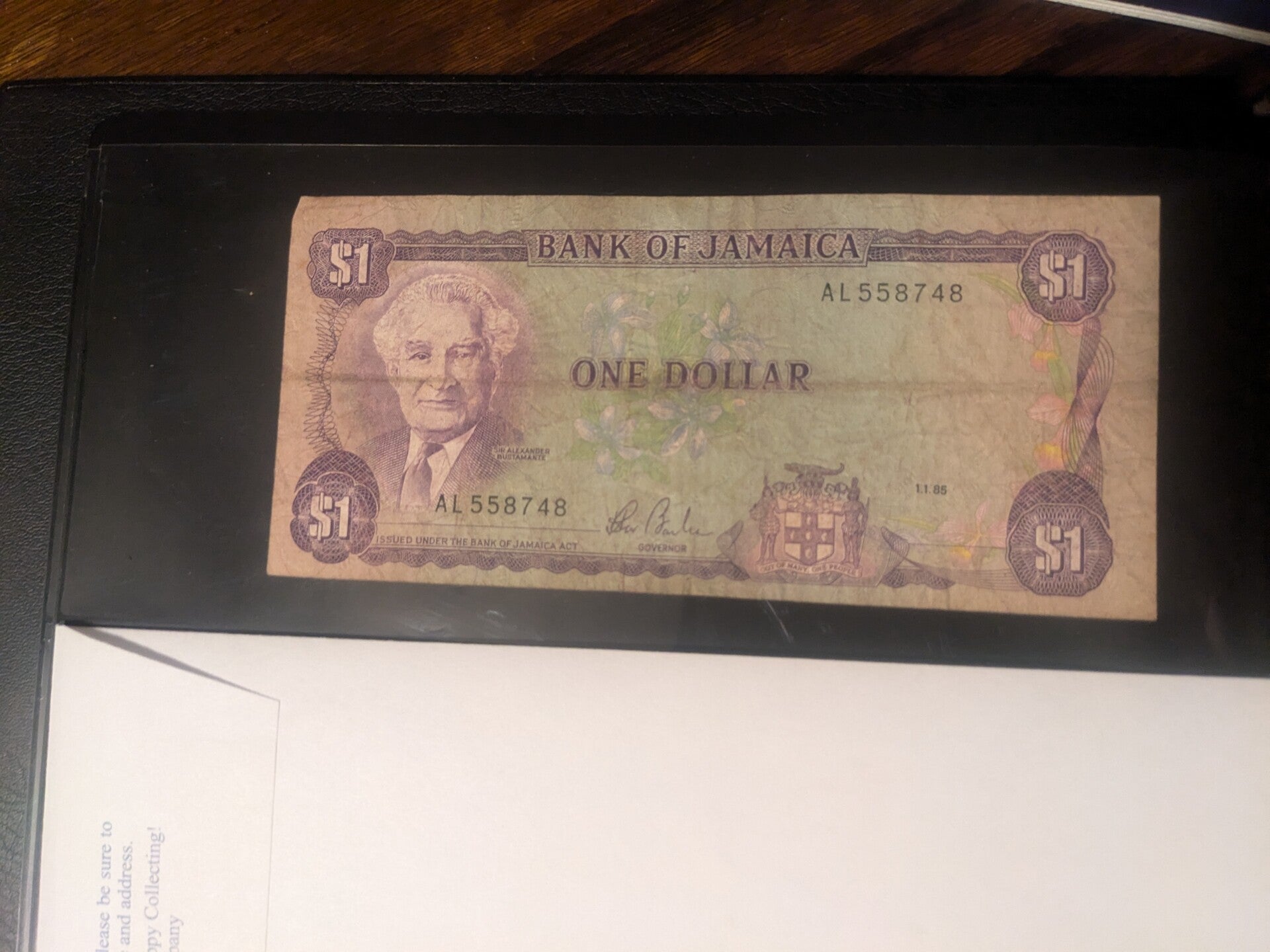 Foreign Paper Currency