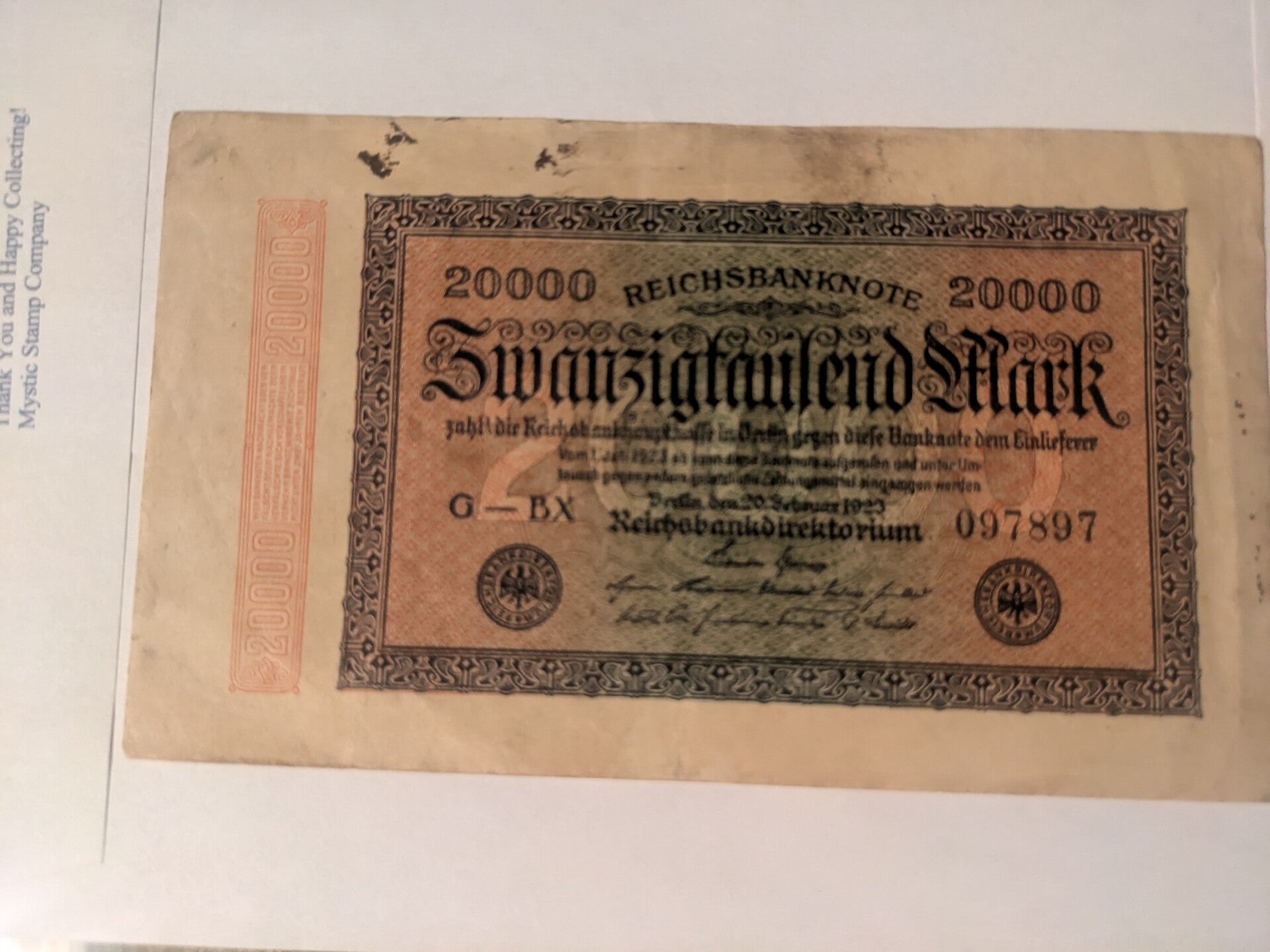 Foreign Paper Currency