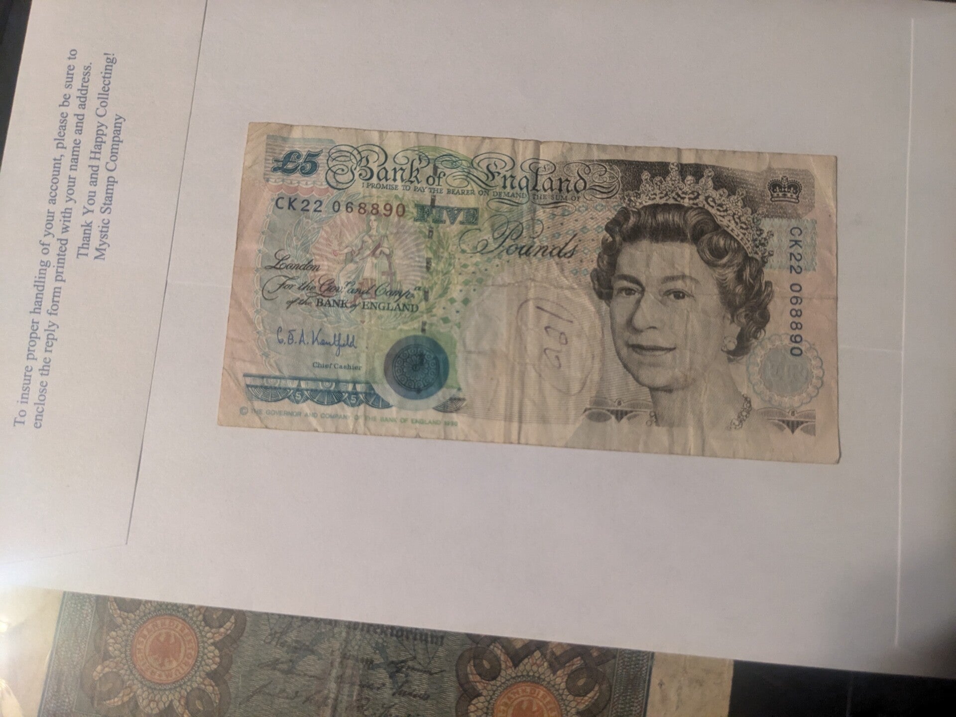 Foreign Paper Currency
