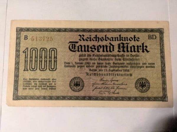 Foreign Paper Currency