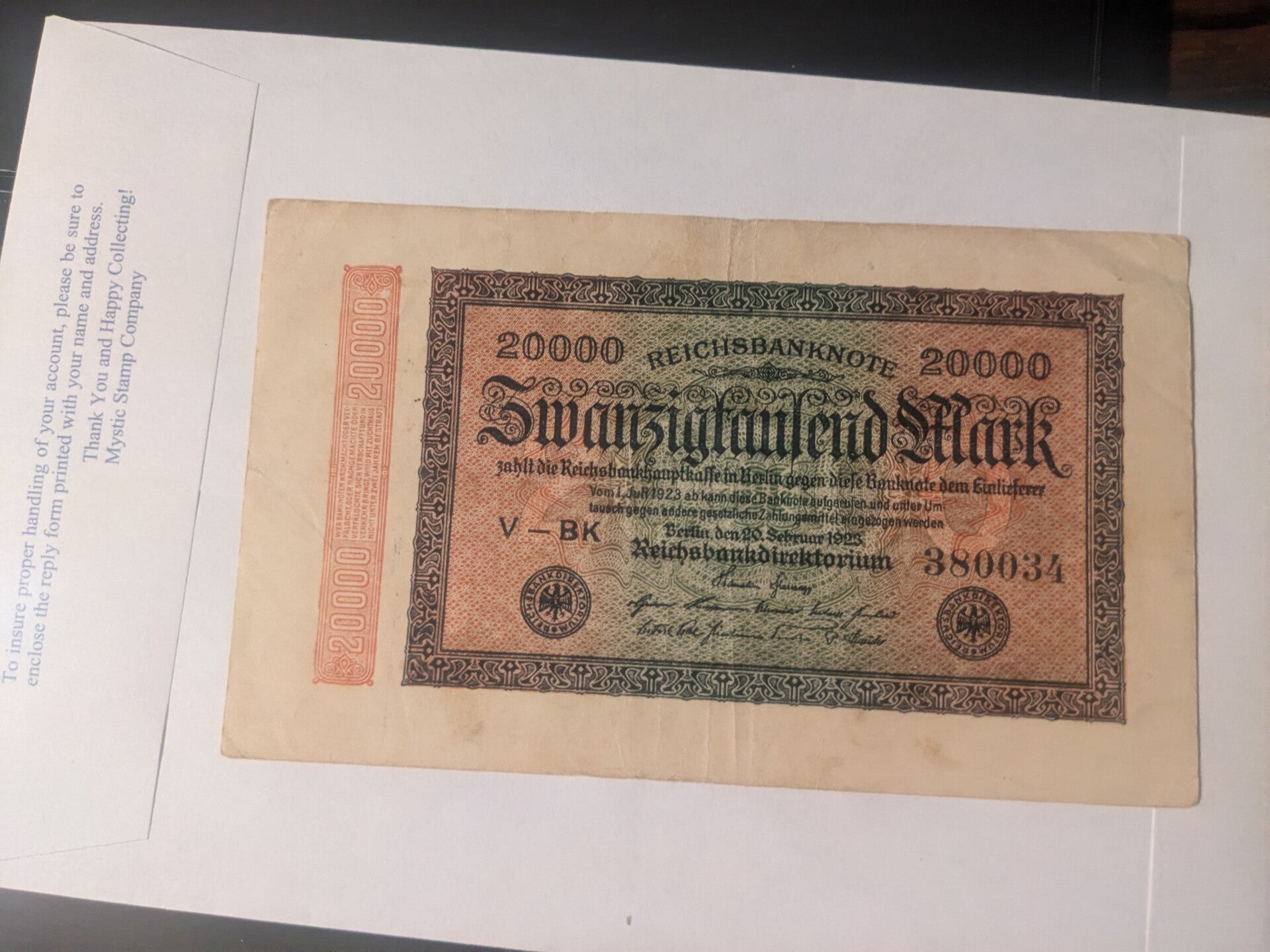 Foreign Paper Currency