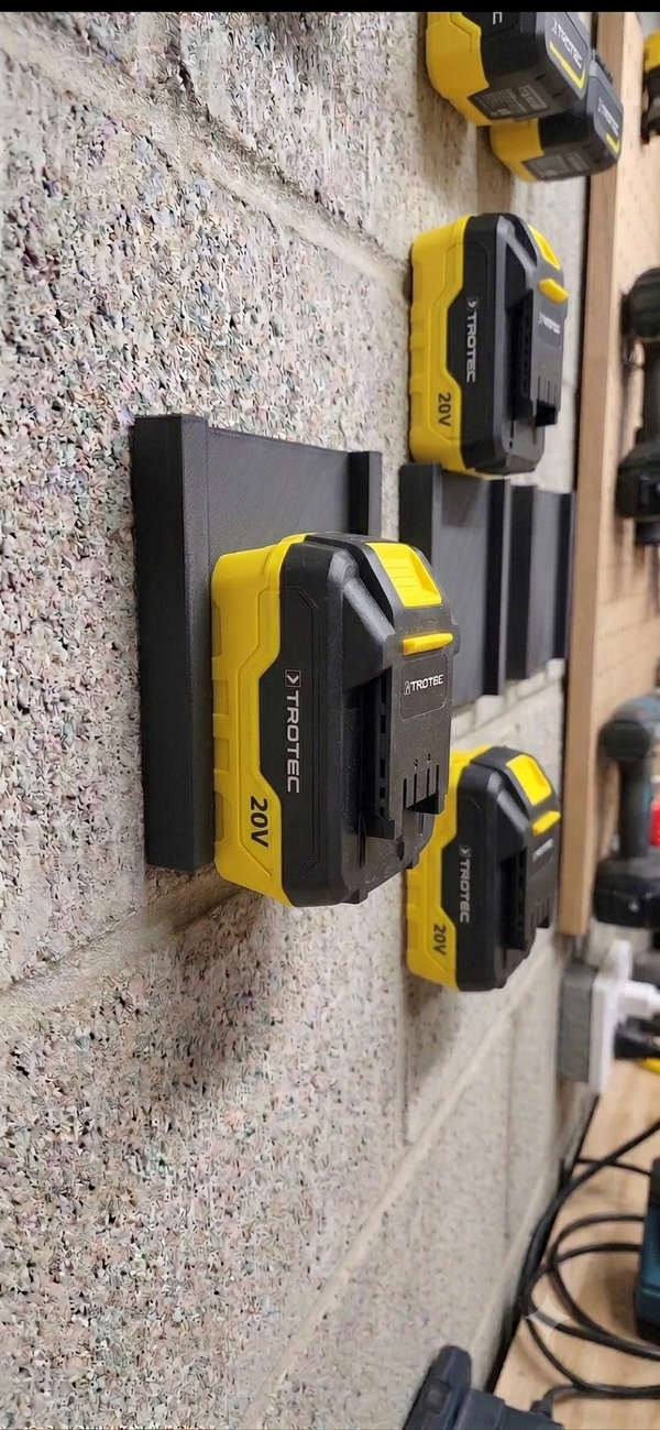 Akkuhalter makita einhell parkside trotec
