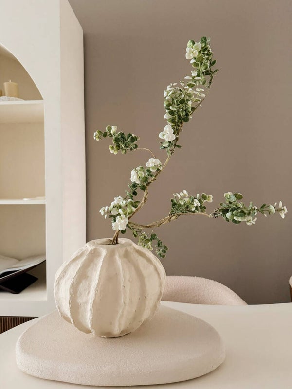 Kunsttak Flower white