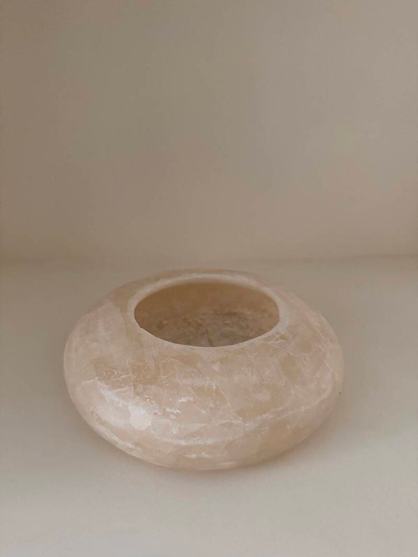 Alabaster frisbee XL wit