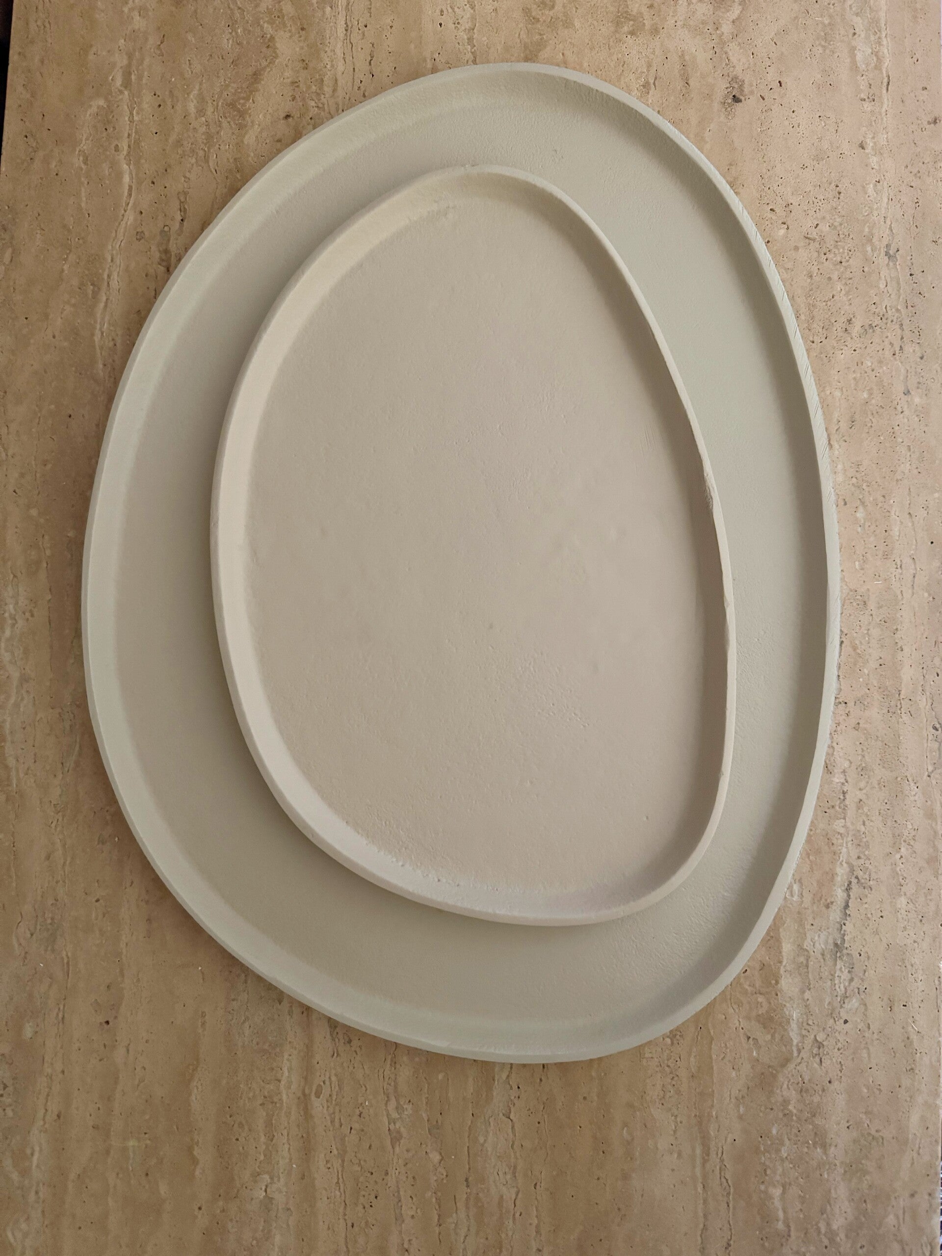 Dienblad organic beige