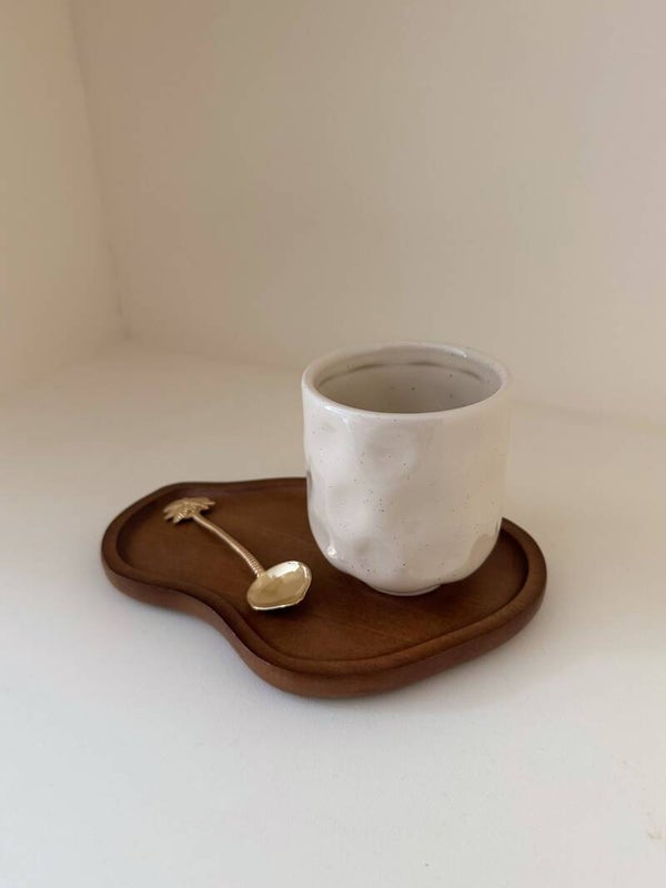 Koffieplank organisch bruin