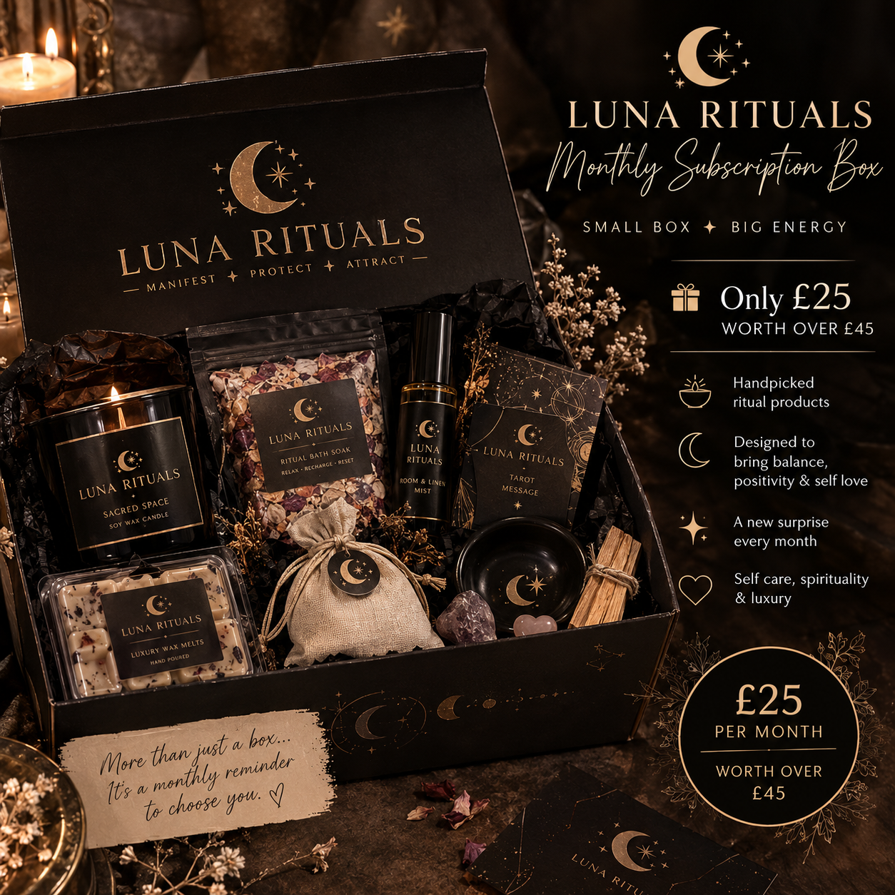 MONTHLY SUBSCRIPTION - medium box