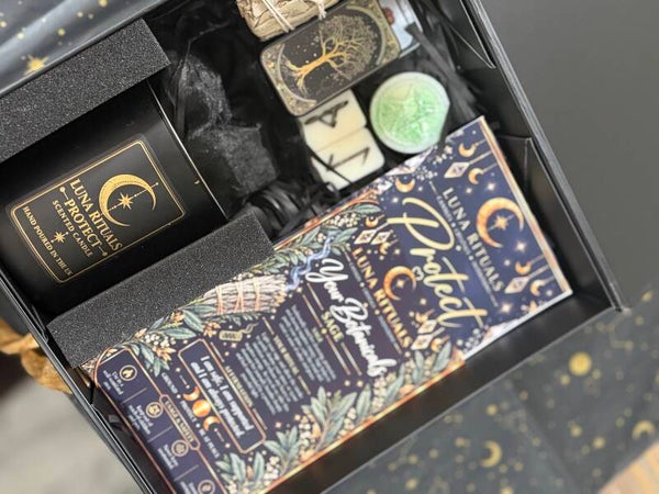 The Luna rituals spiritual protection box