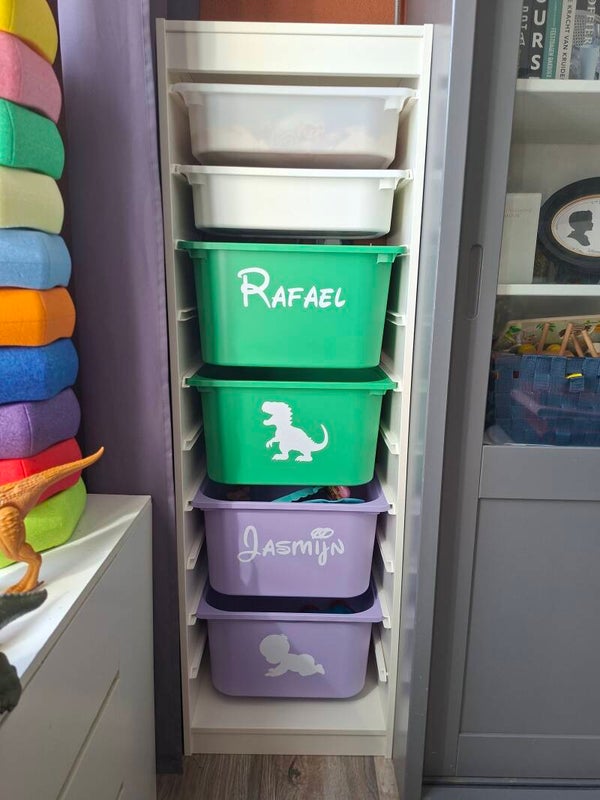 TROFAST bakstickers set van 2 stickers