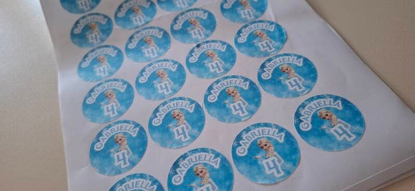 Sluit stickers op maat – perfect voor elk moment ✨ 3 - 3,5 - 4 CM