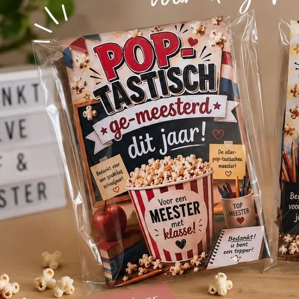 Popcorn goed gemeesterd