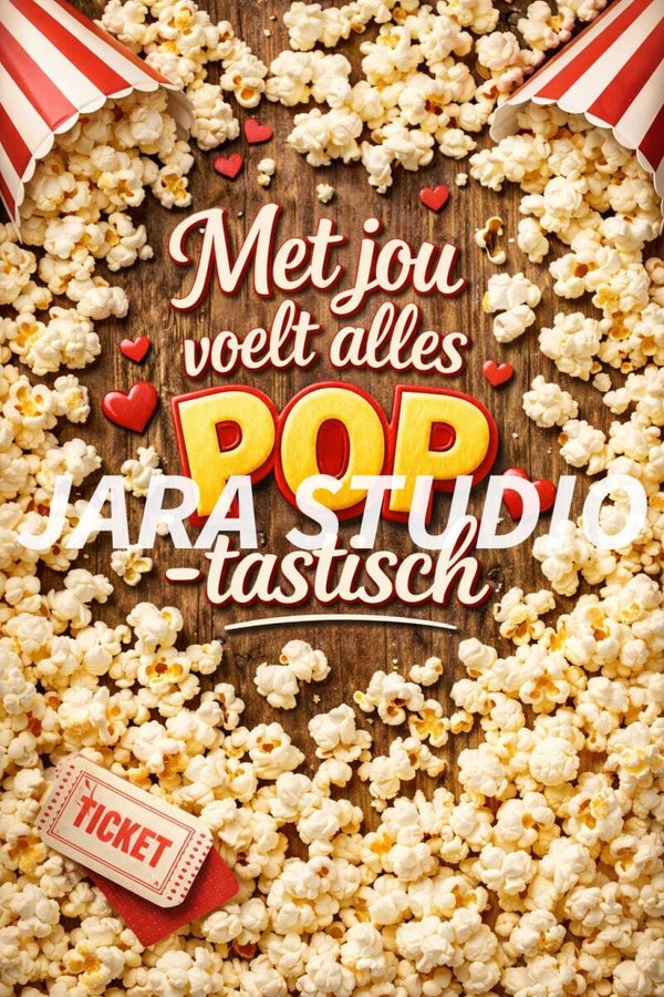 Popcorn met jou voelt alles