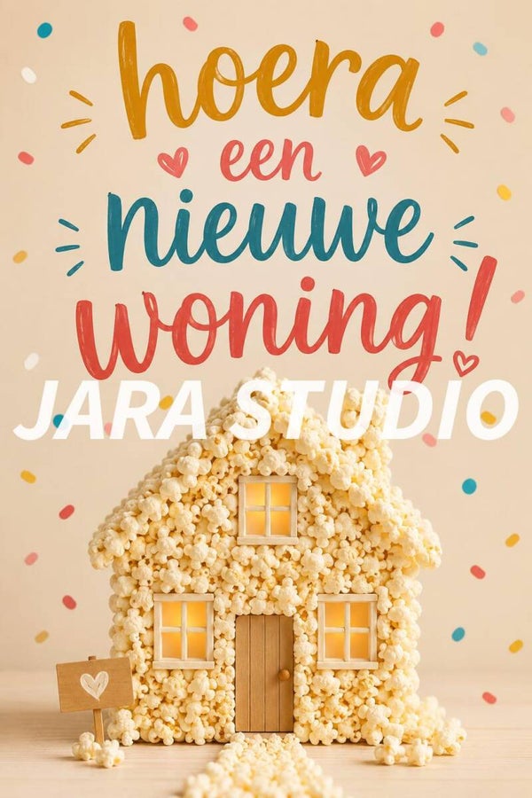 Popcorn een nieuwe woning