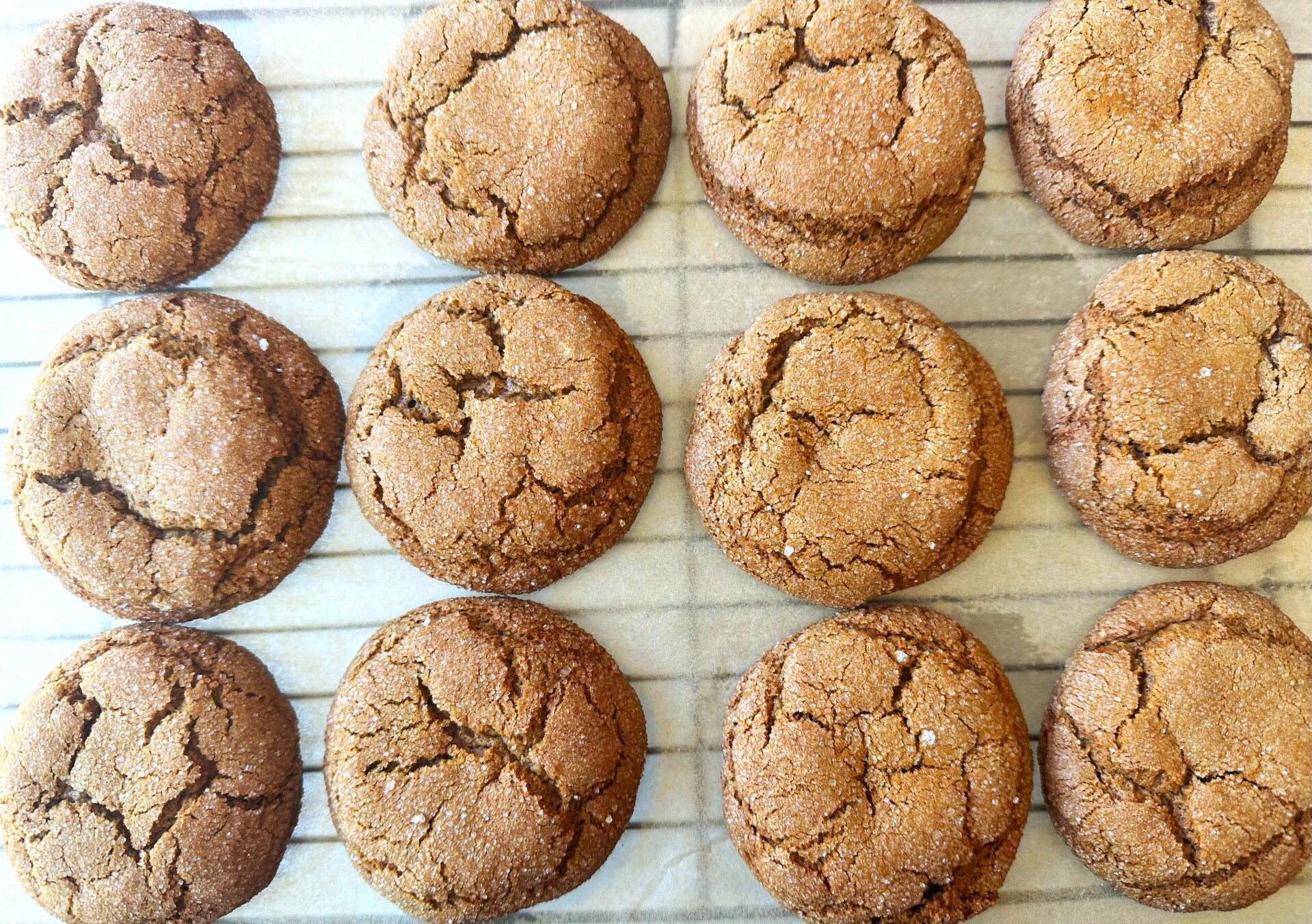 Ginger Molasses Sourdough Cookies (8)