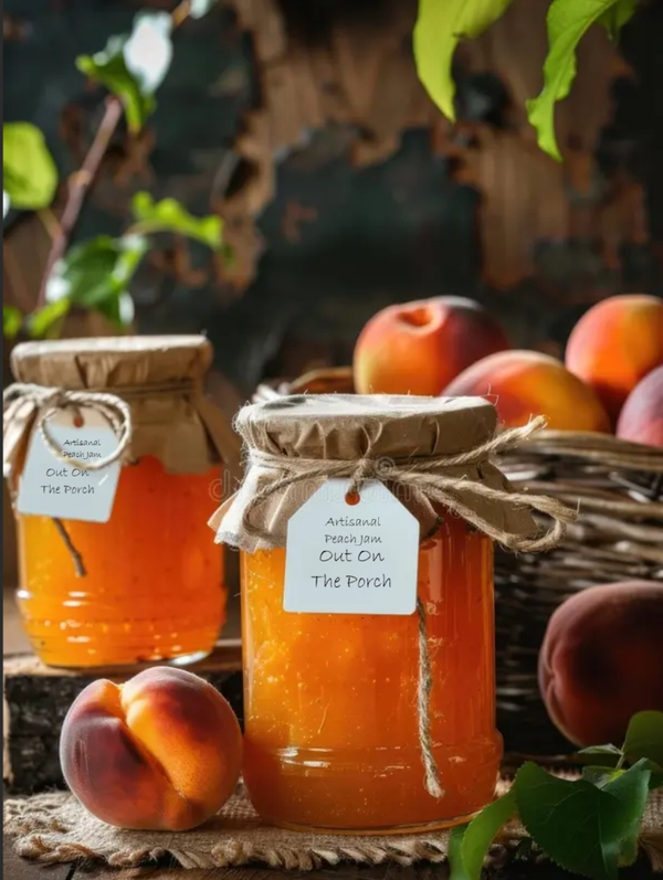 Artisanal Peach Jam