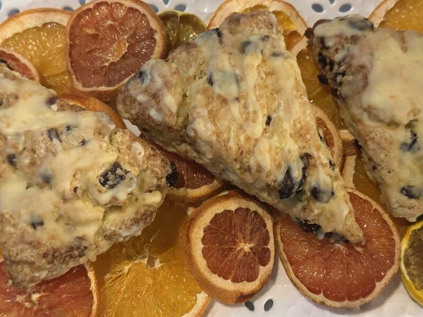 Blueberry Lemon Scone