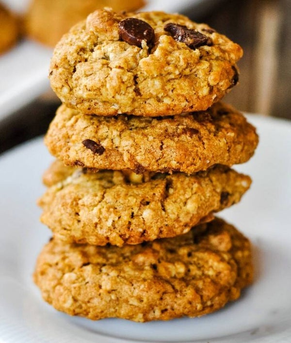 Oatmeal Raisin Sourdough Cookies
