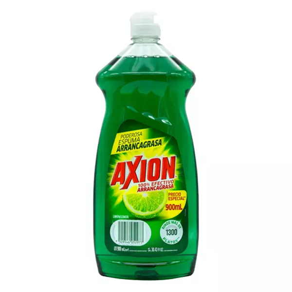 Lavatrastes liquido de Axion limon de 900 ml