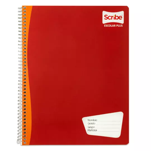 Cuaderno profesional SCRIBE Escolar plus cuadro grande (7 mm) con 100 hojas