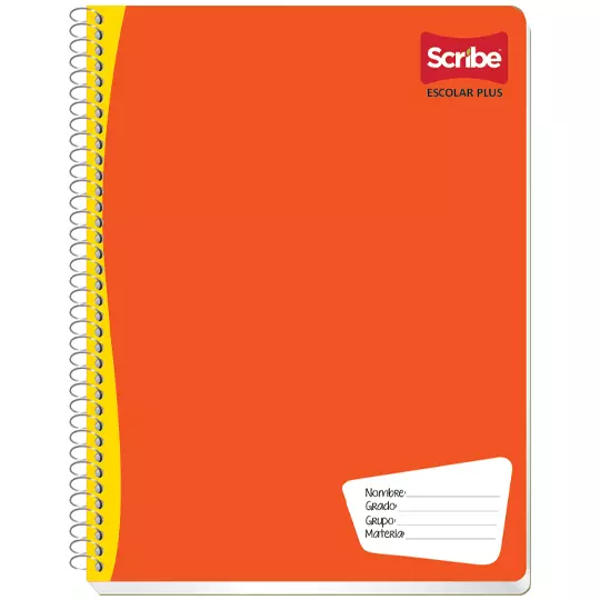 Cuaderno profesional SCRIBE Escolar pluscuadro chico (5 mm) con 100 hojas