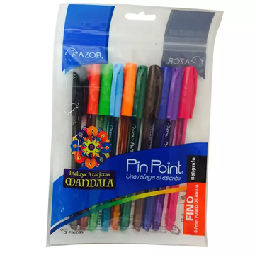 Pin Point colores surtidos