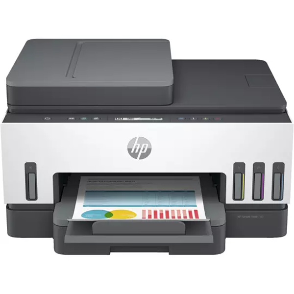 Multifuncional HP de tinta continua, Smart Tank 750