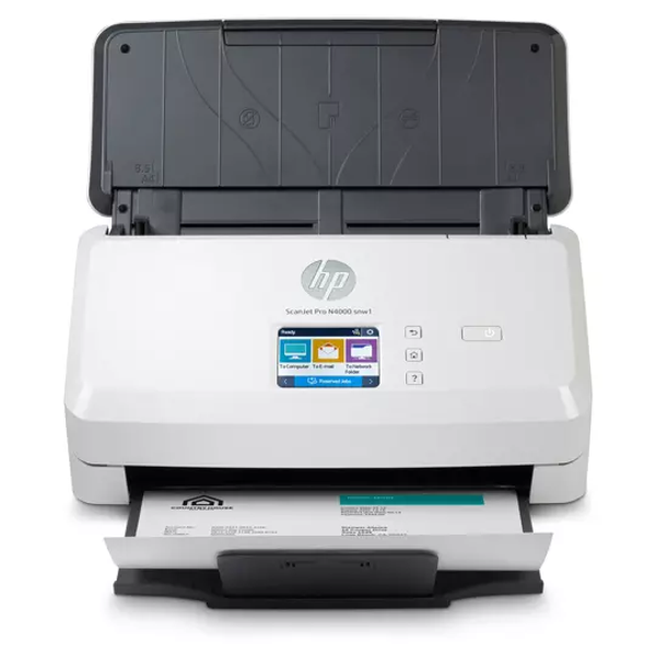 Escáner HP con ADF, ScanJet Pro N4000 SNW1