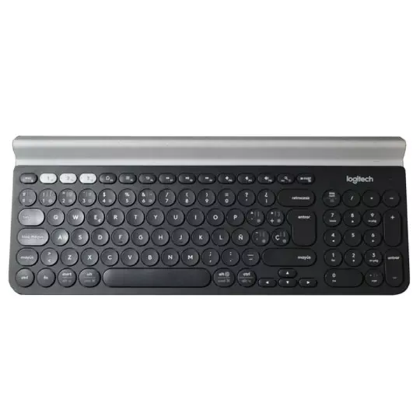 Teclado Logitech K780 Inalámbrico Bluetooth Negro (Español)
