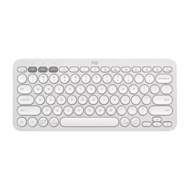 Teclado Logitech K380 Inalámbrico Bluetooth Blanco (Español)