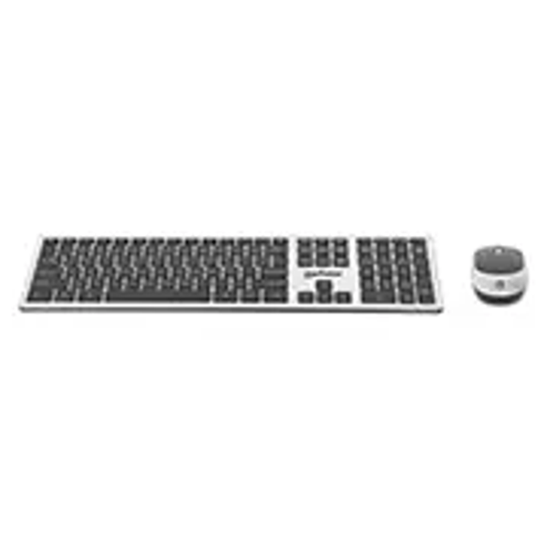 LM-Teclado y Mouse Optico Inalambrico 2.4G Negro combo