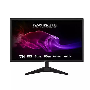 Monitor Acteck de 19.5 pulgadas color negro