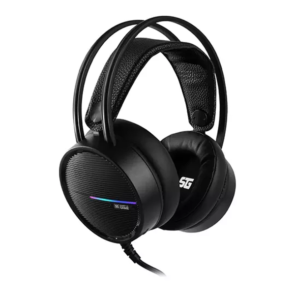 Diadema gamer Vorago start the game hs-502 3.5mm, RGB, 50mm, negro