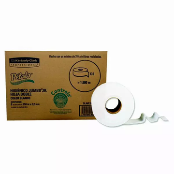 Papel higiénico Pétalo 250 m jumbo